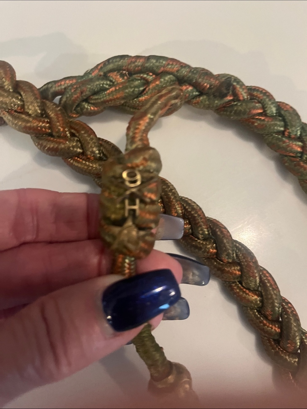 Vintage French Fourragère (shoulder cord or lanyard) WW2 - Picture 3 of 4